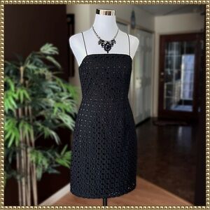 Banana Republic Black Spaghetti Strap Dress Size 2